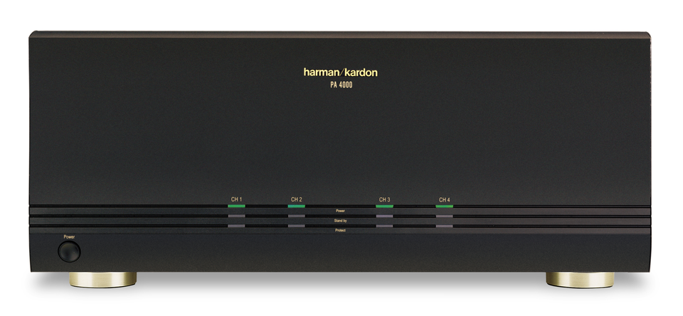 PA 4000 - Black - 8-Channel Power Amplifier (45 watts x 8 + 100 watts x 2 | 45 watts x 4 + 100 watts x 4) - Hero